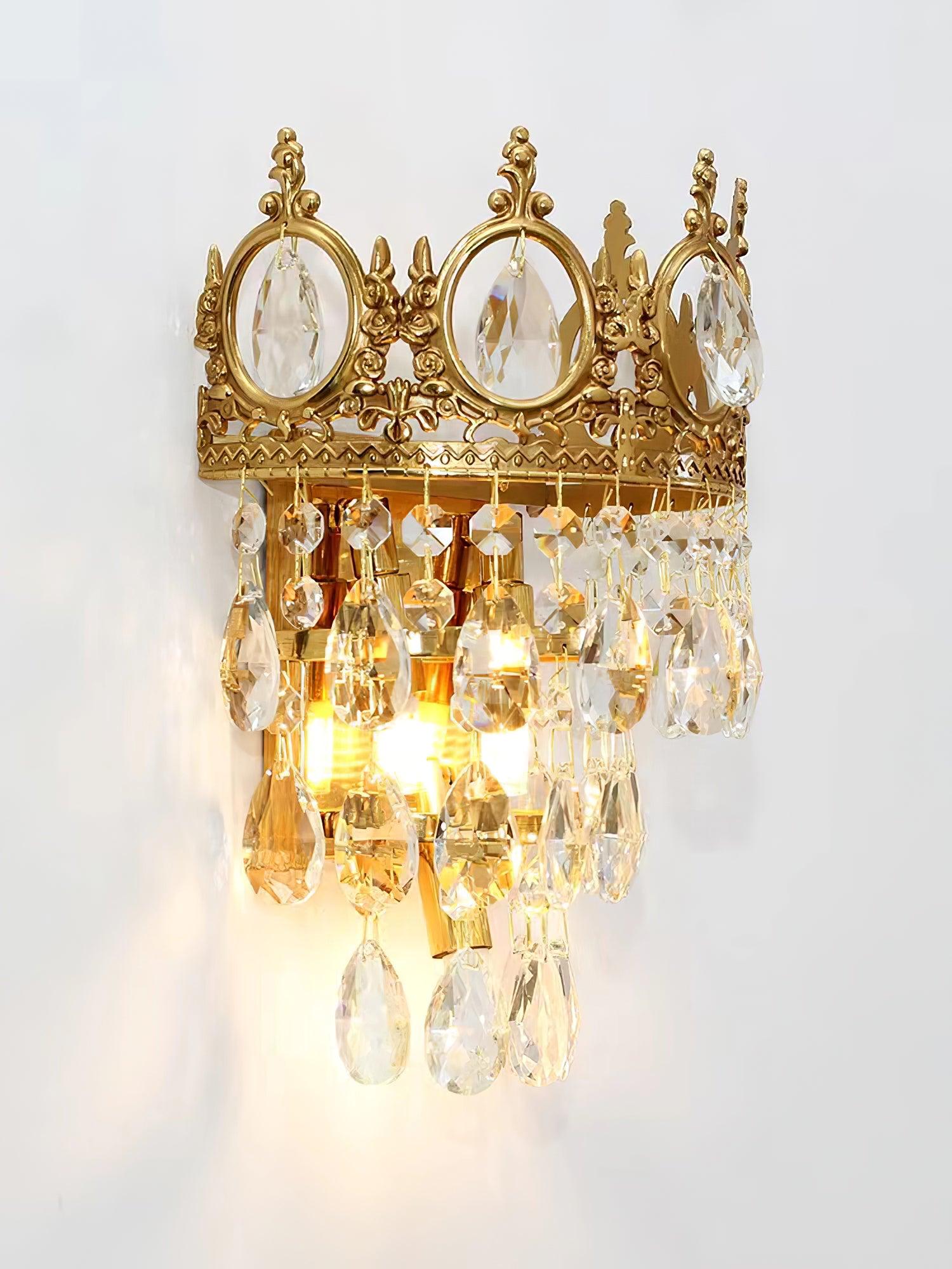 Ulliryra Vintage Crystal Wall Light - Neutralighting