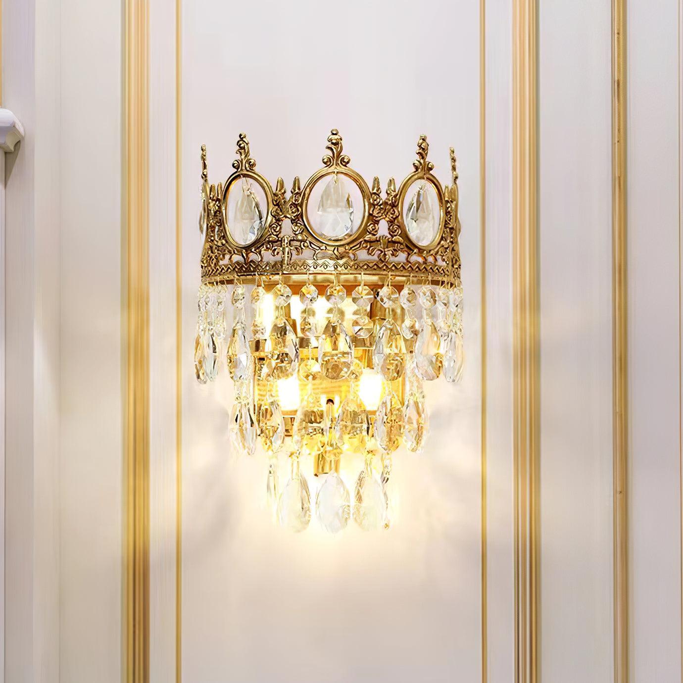 Ulliryra Vintage Crystal Wall Light - Neutralighting