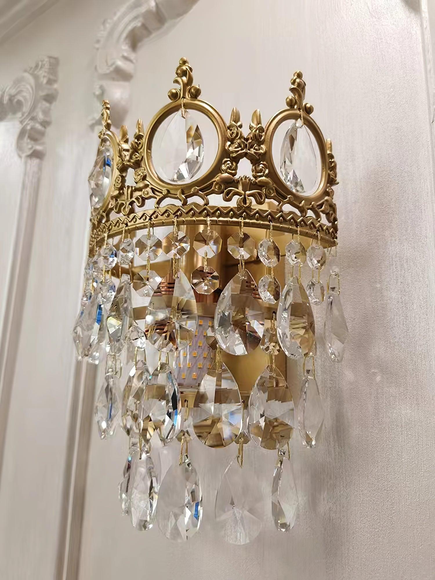 Ulliryra Vintage Crystal Wall Light - Neutralighting
