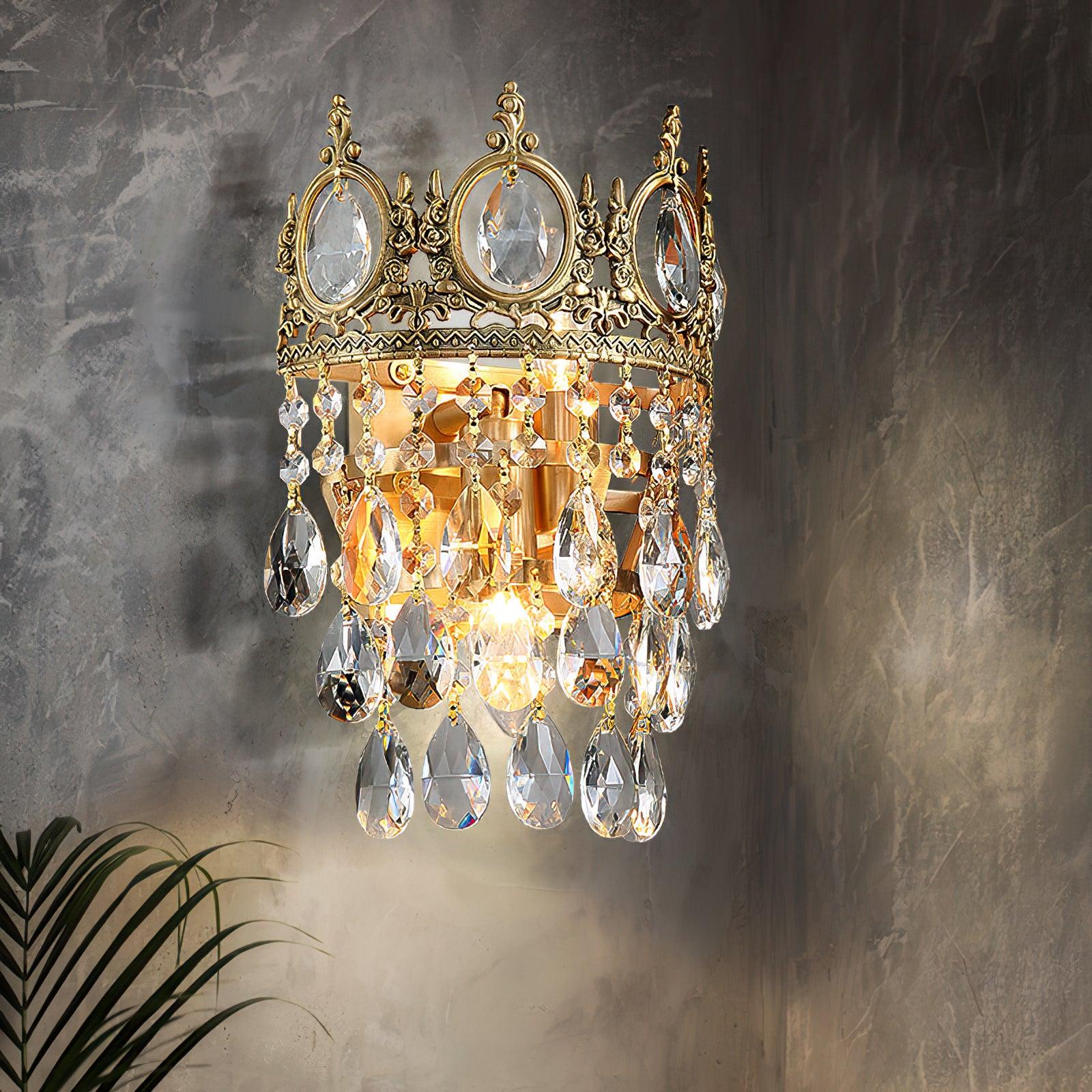 Ulliryra Vintage Crystal Wall Light - Neutralighting