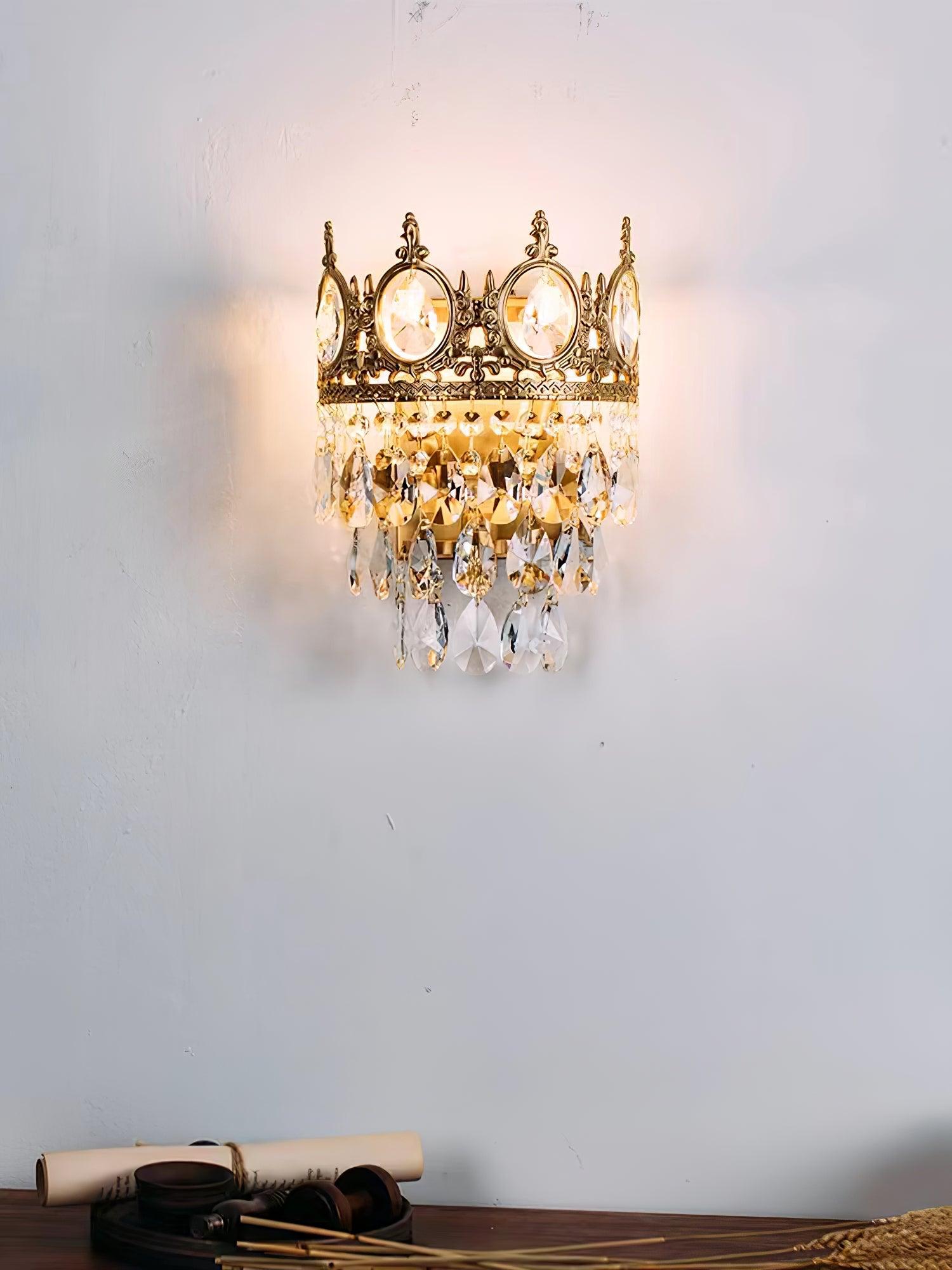 Ulliryra Vintage Crystal Wall Light - Neutralighting