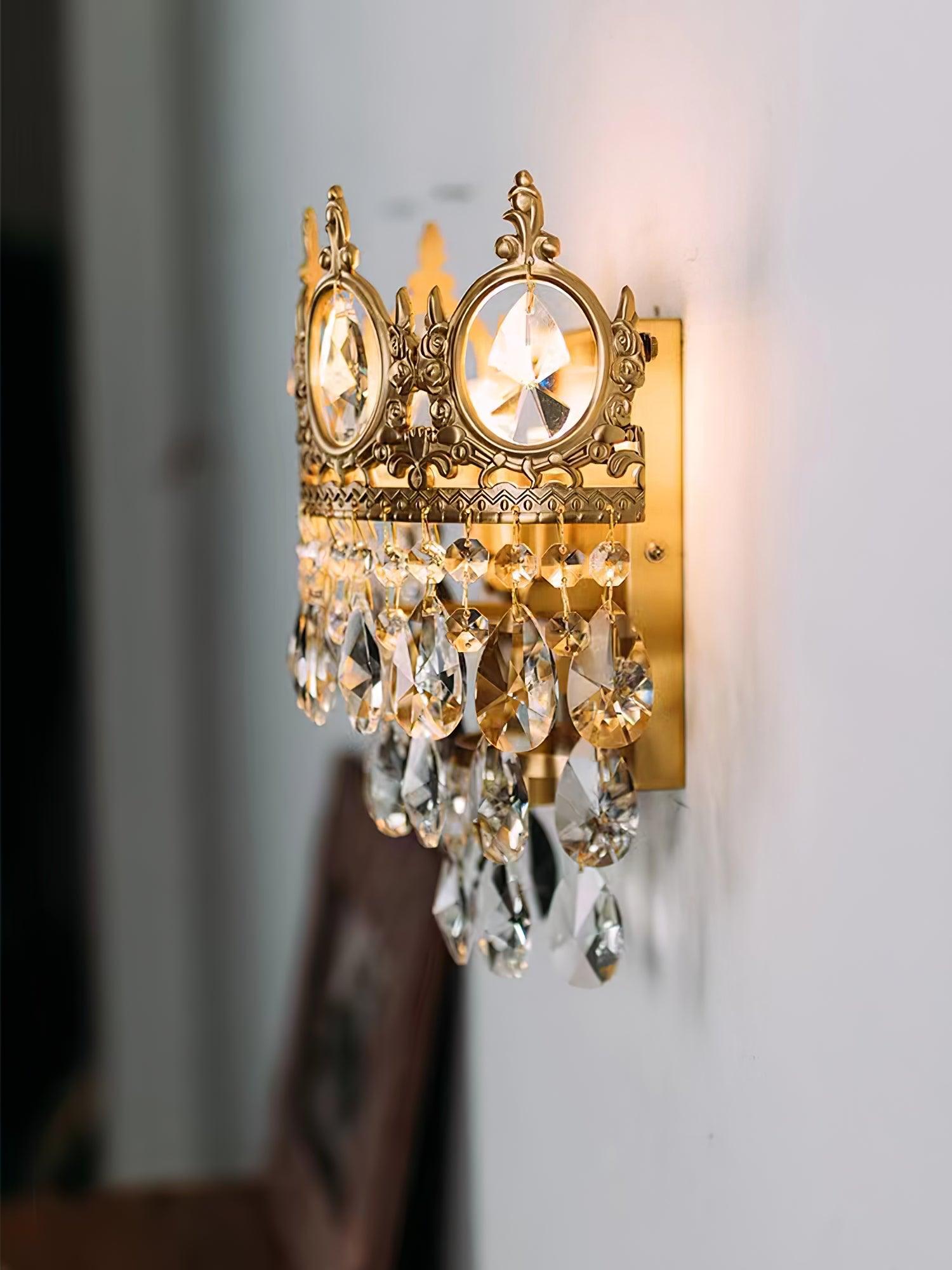 Ulliryra Vintage Crystal Wall Light - Neutralighting