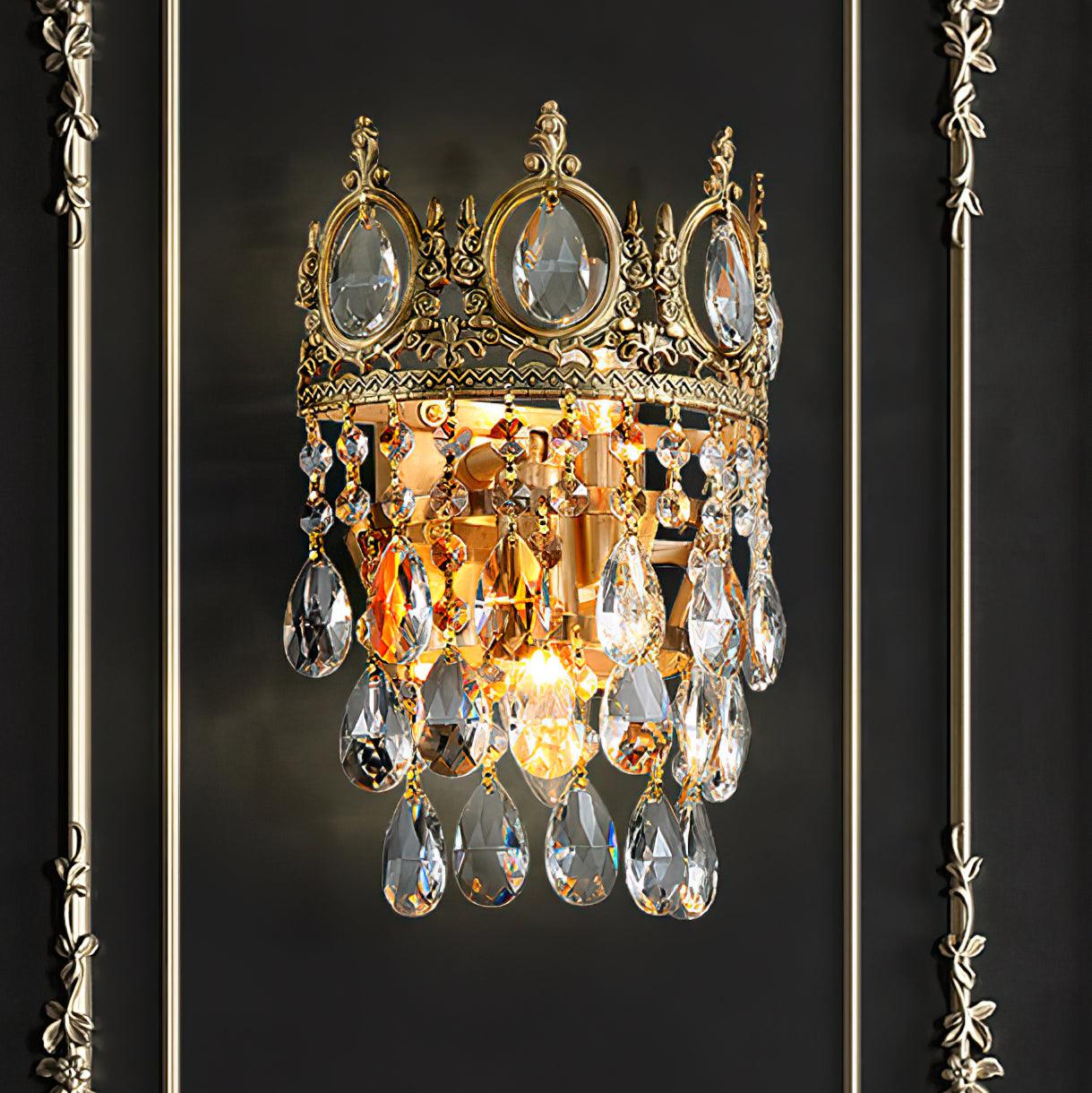 Ulliryra Vintage Crystal Wall Light - Neutralighting