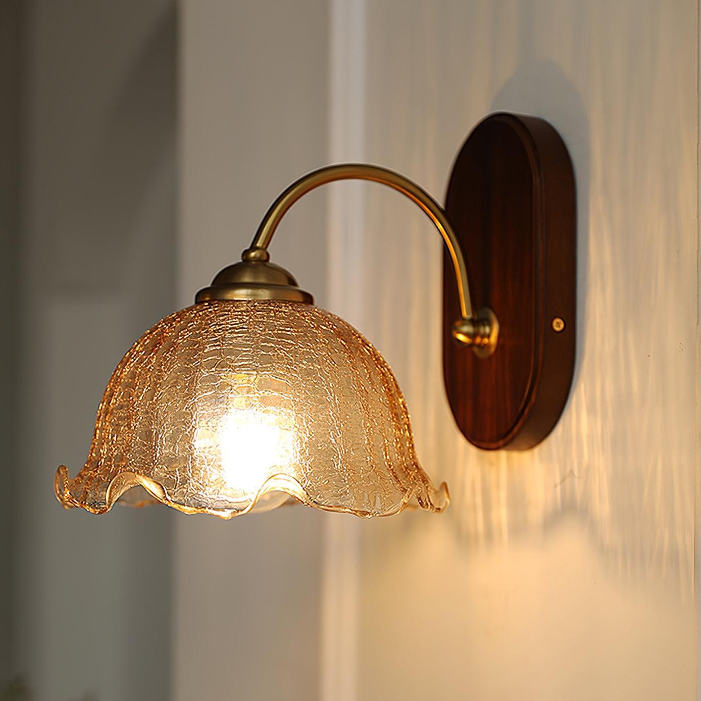 Esola White Glass Wall Lamp - Neutralighting