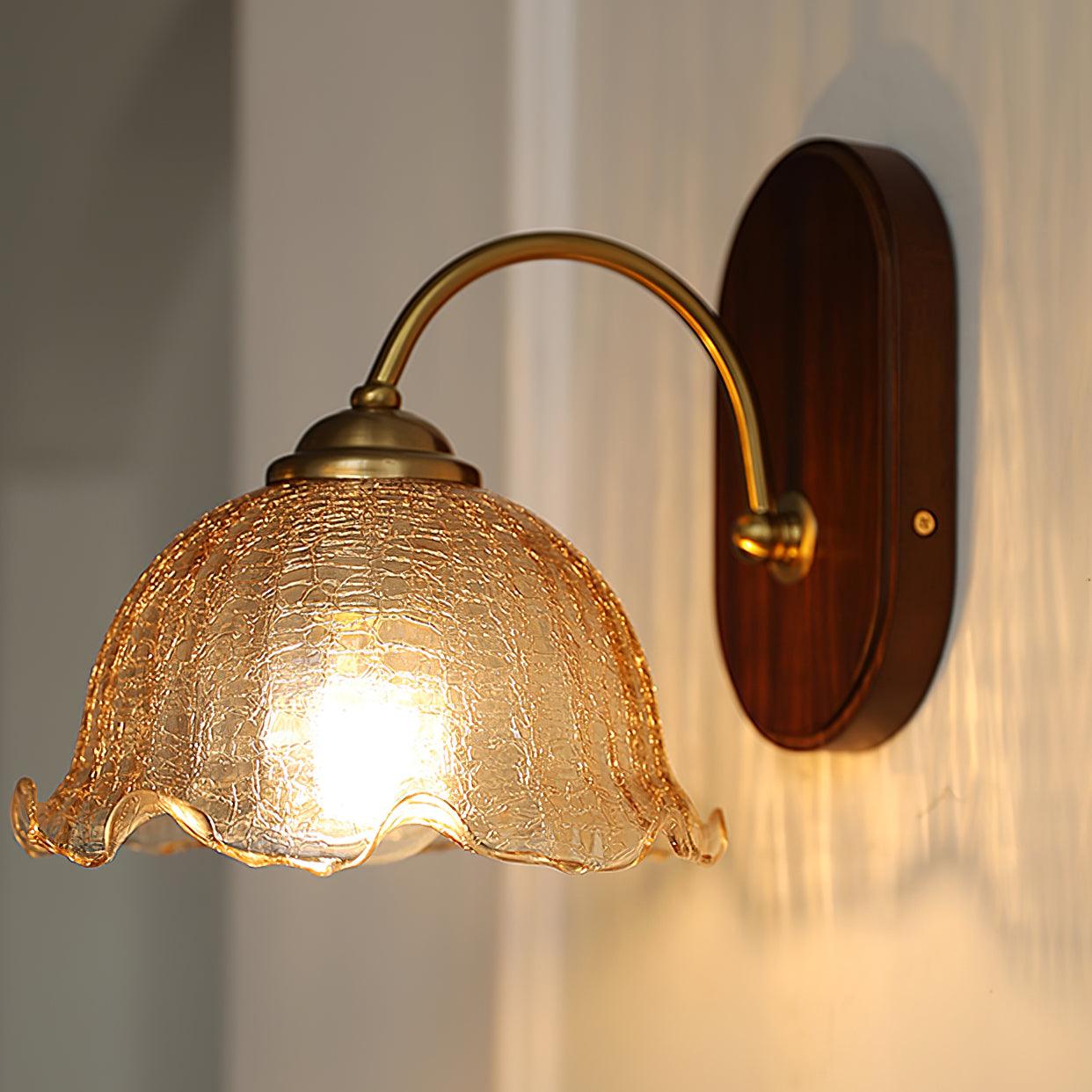 Esola White Glass Wall Lamp - Neutralighting