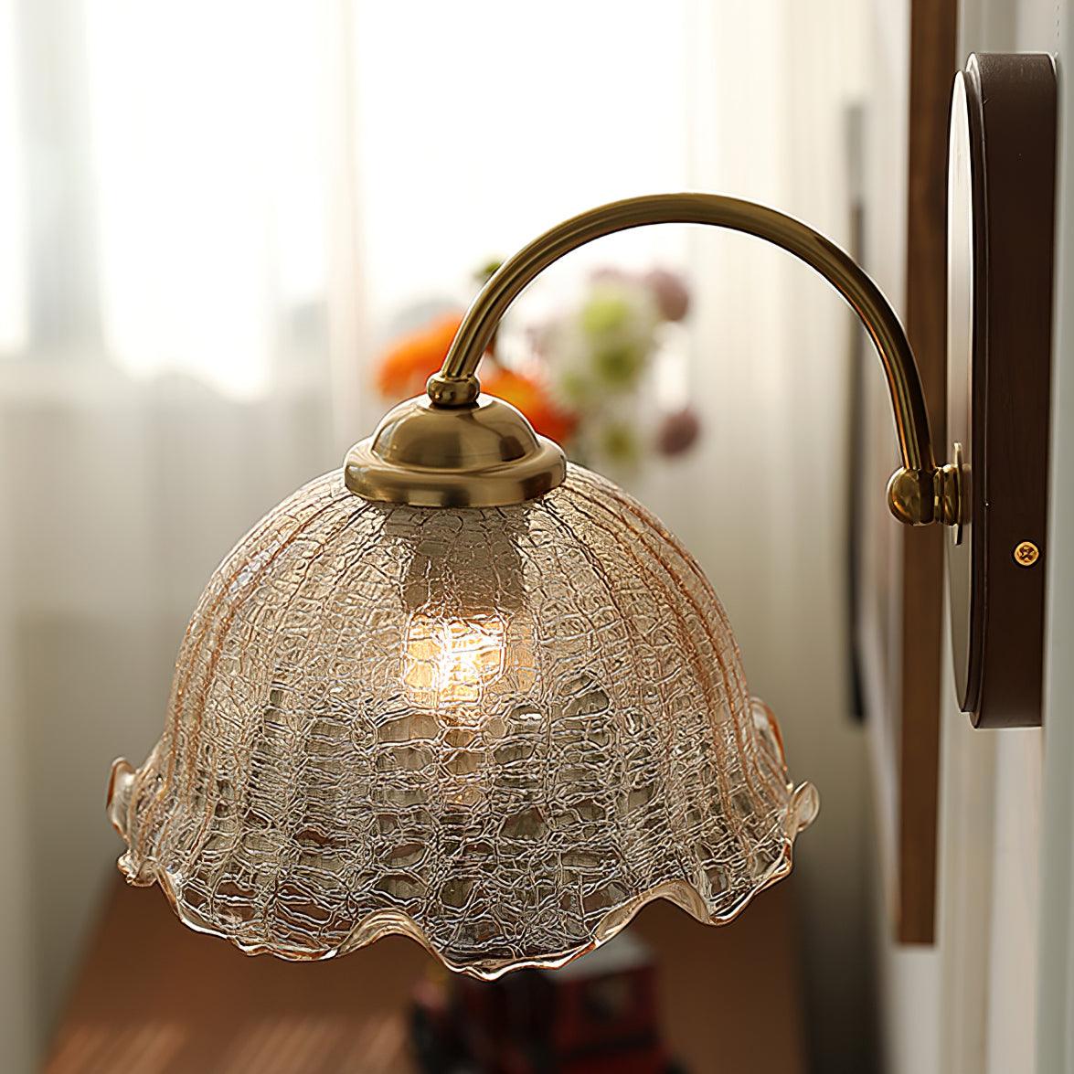Esola White Glass Wall Lamp - Neutralighting