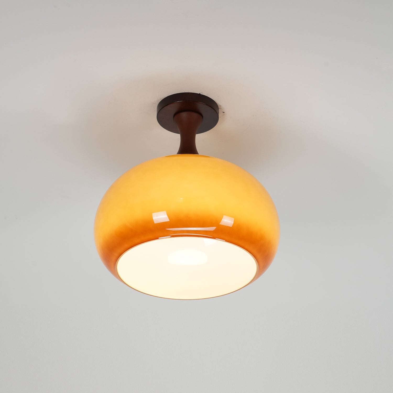 Liora Amber Glass Ceiling Light - Neutralighting