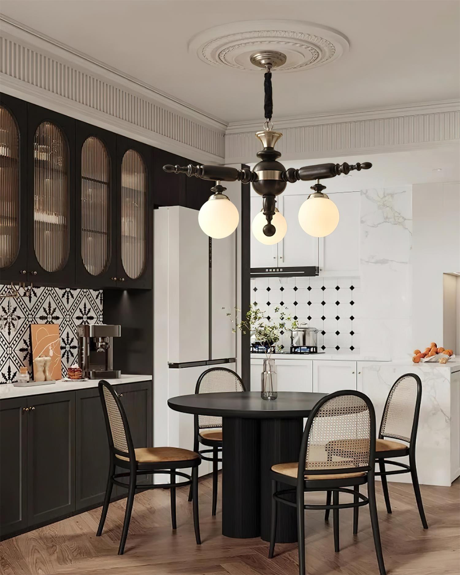 Juvian Wooden Chandelier - Neutralighting