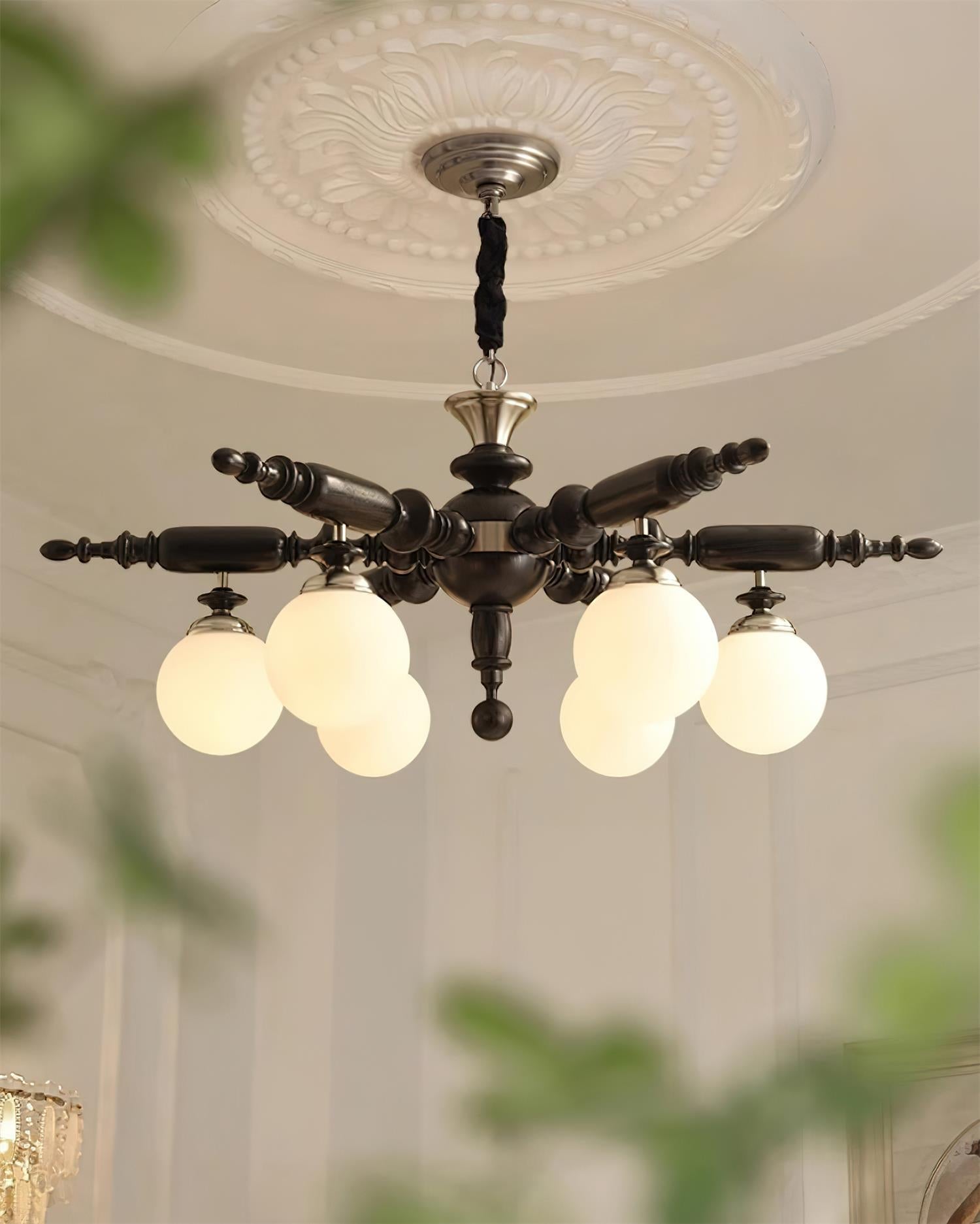 Juvian Wooden Chandelier - Neutralighting