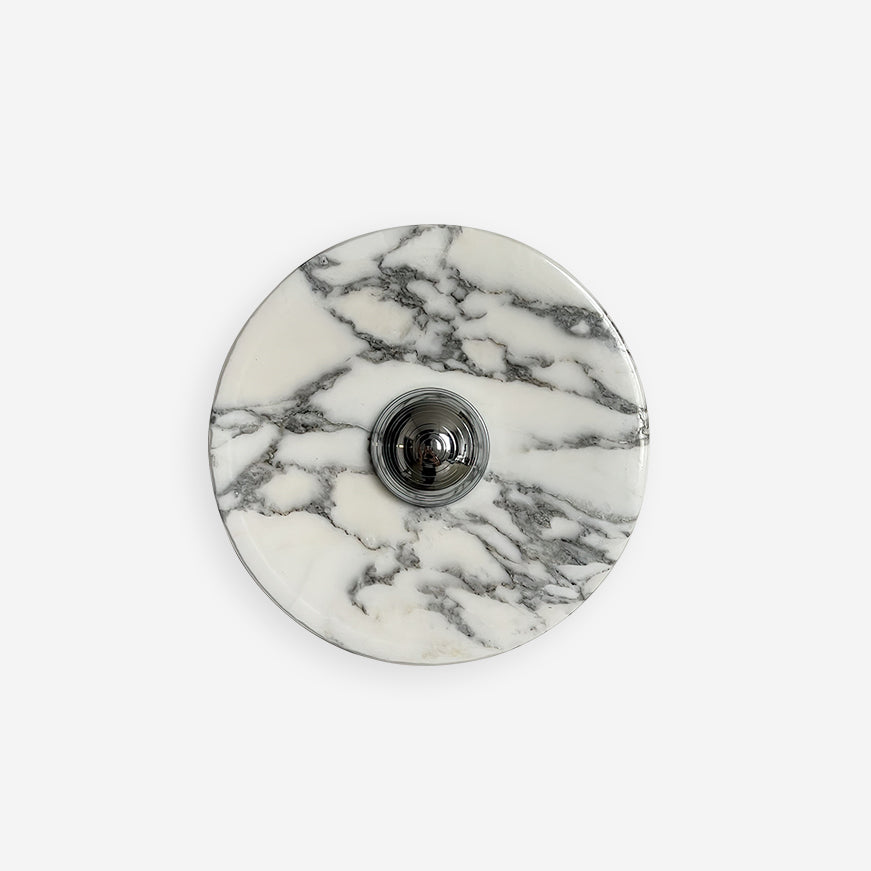Wall Lamp Marble Disc LED Modern Light Fixture Multiple Colors - Neutralighting