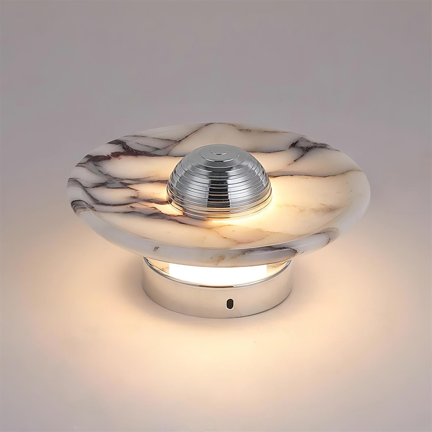 Wall Lamp Marble Disc LED Modern Light Fixture Multiple Colors - Neutralighting