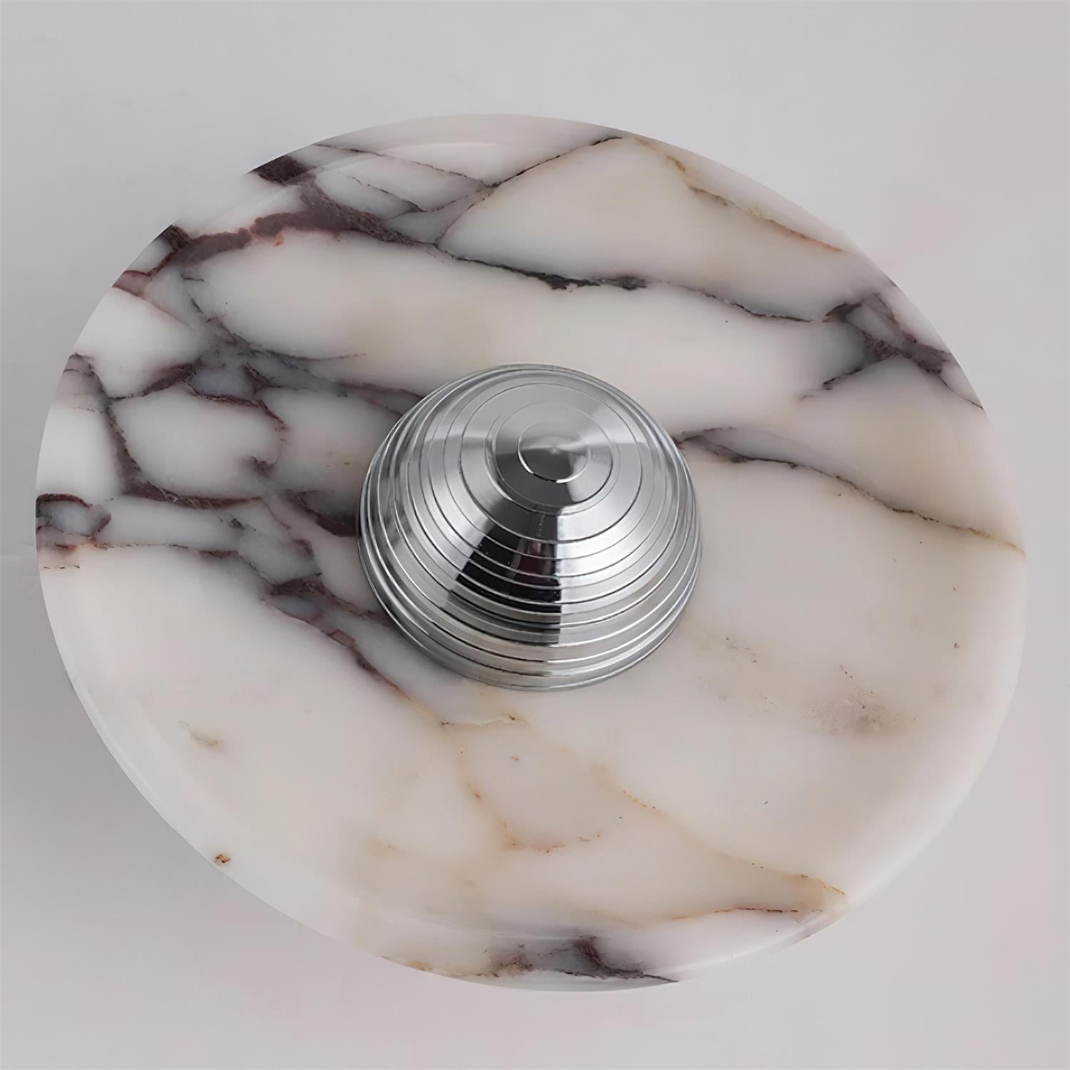 Wall Lamp Marble Disc LED Modern Light Fixture Multiple Colors - Neutralighting