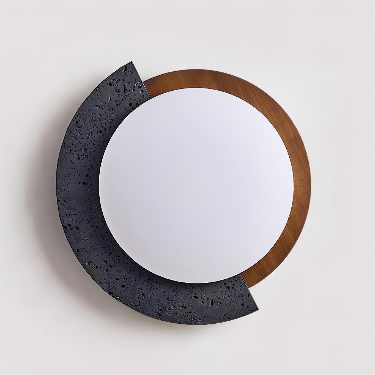 Ritta Travertine Oval LED Ceiling Light - Neutralighting