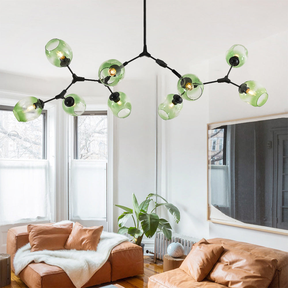 Kirae Nordic Modern Glass Pendant Light Clear Bubble - Neutralighting