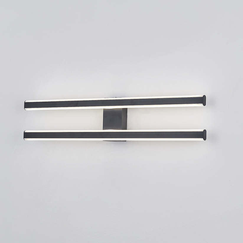 Arisha Modern Minimaliste Flush Mount Ceiling Light, Double-Linear - Neutralighting