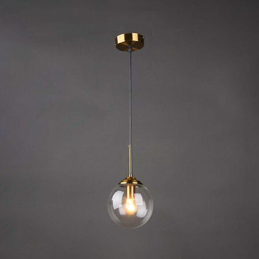 Valentina Designer Bubble Glass Pendant Light, Smoke/Clear/Amber - Neutralighting