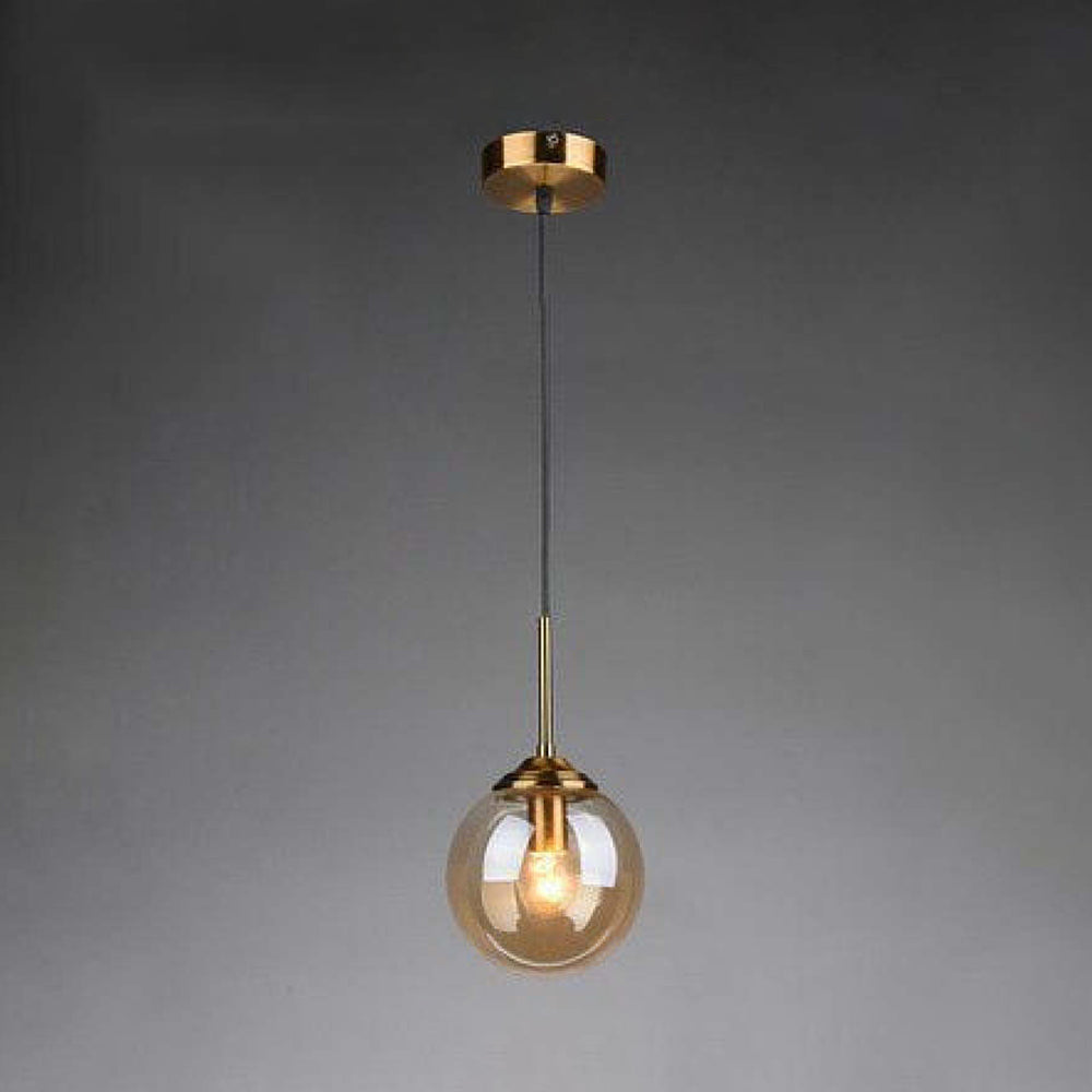 Valentina Designer Bubble Glass Pendant Light, Smoke/Clear/Amber - Neutralighting