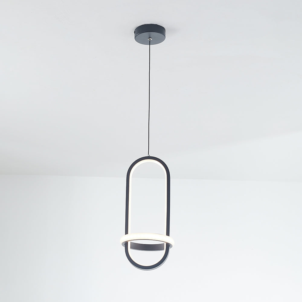 Arisha Modern Minimalist LED Ring Pendant Light Bedsides - Neutralighting