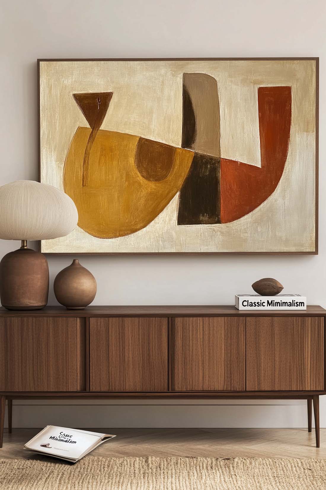 Modern Abstract Painting ABAH179 - Neutralighting