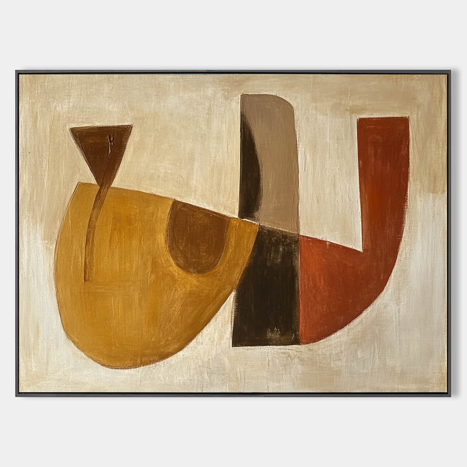 Modern Abstract Painting ABAH179 - Neutralighting
