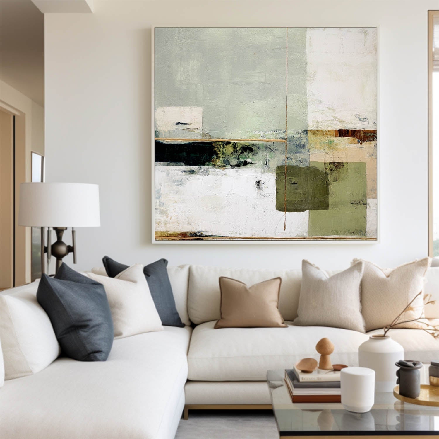 Modern Abstract Painting ABAS285 - Neutralighting