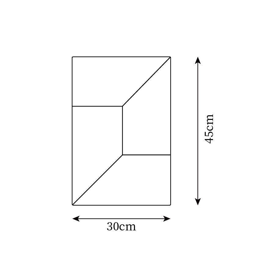 Wall Lamp 3D Geometric Panels Layered Light Art Remote Dimming Modern - Neutralighting