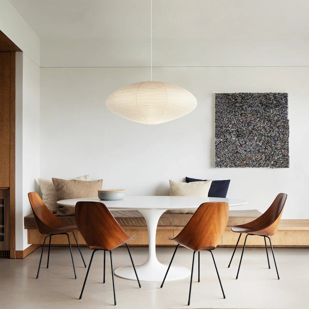 Sente Washi Paper Swag Pendant Light - Neutralighting