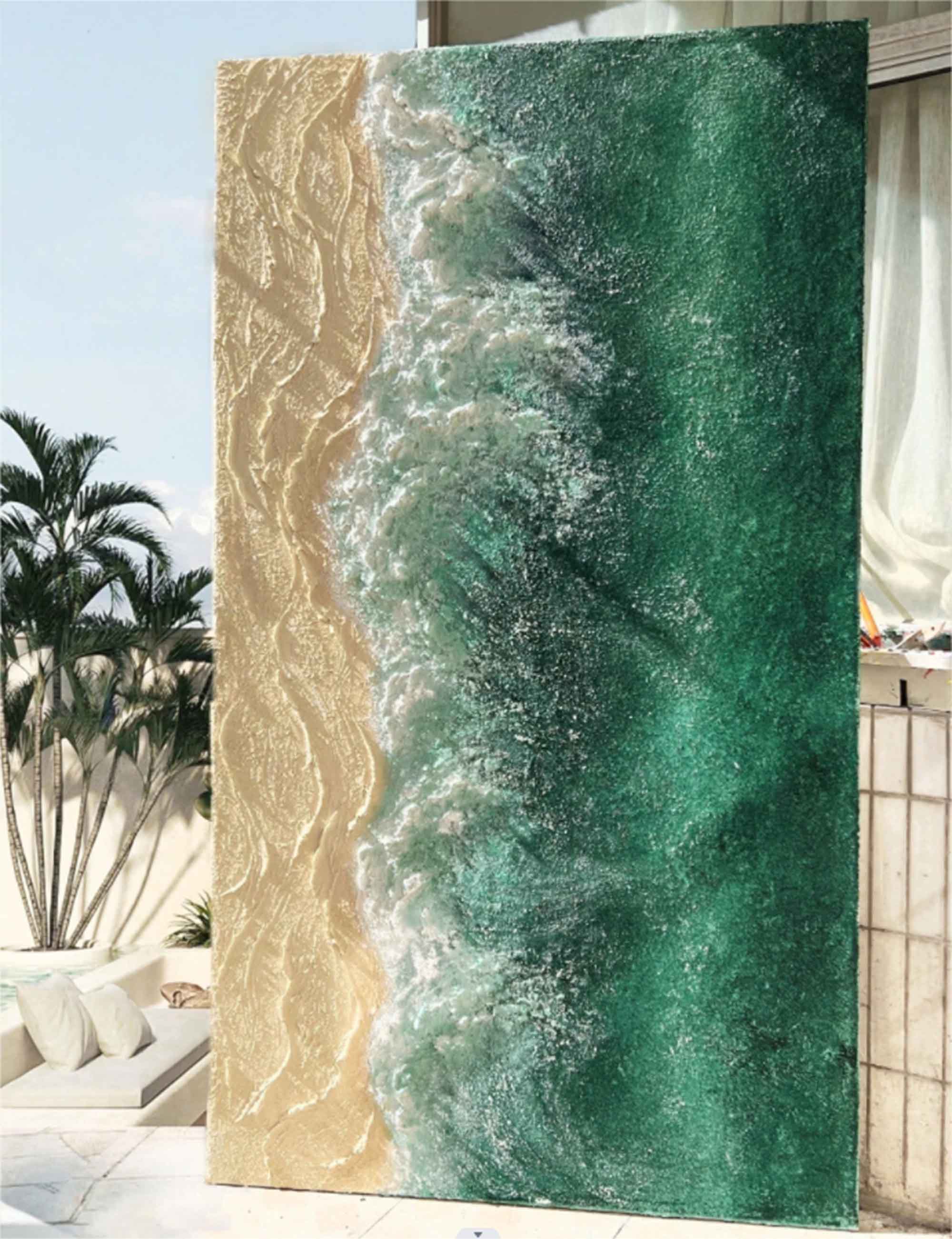 Plaster Art Texture Painting SG226 - Neutralighting