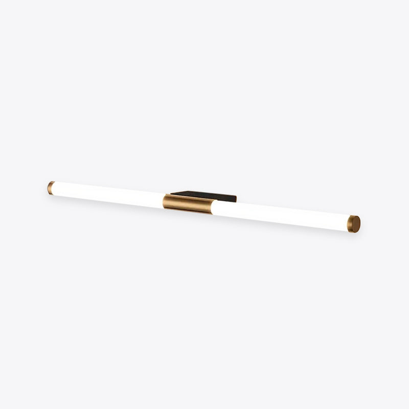 Moren Minimalist Linear Metal Wall Lamp, Gold - Neutralighting