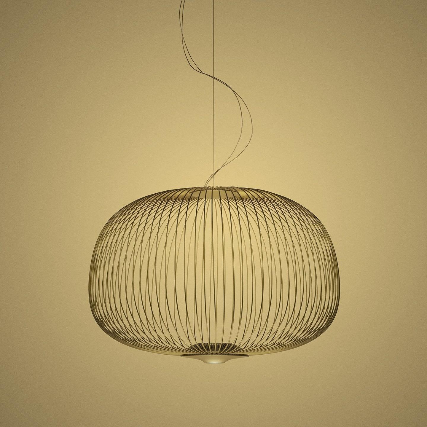 Aero Lightweight Spokes Cage Pendant Light - Neutralighting