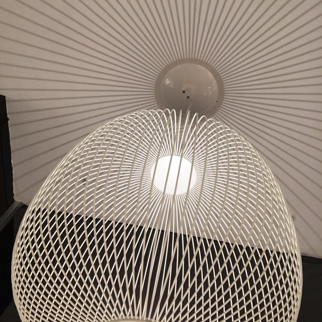 Aero Lightweight Spokes Cage Pendant Light - Neutralighting