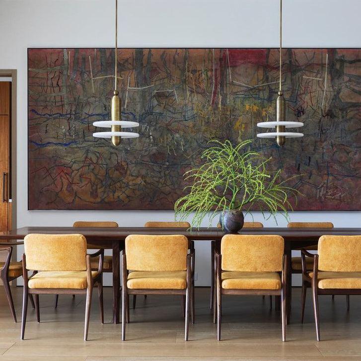 Goose White Alabaster Copper Pendant Lamp - Neutralighting