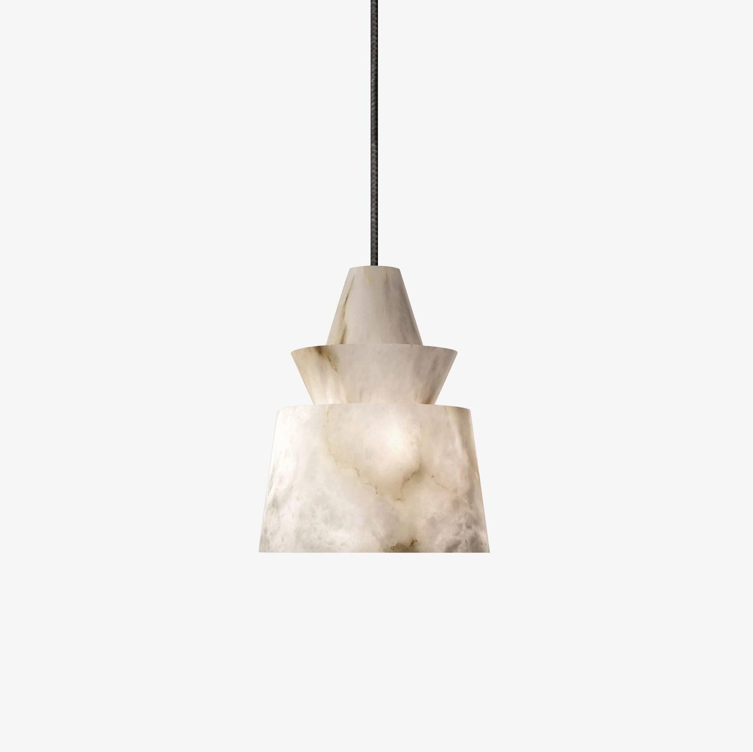 Curineth Minimalist Alabaster Pendant Light - Neutralighting