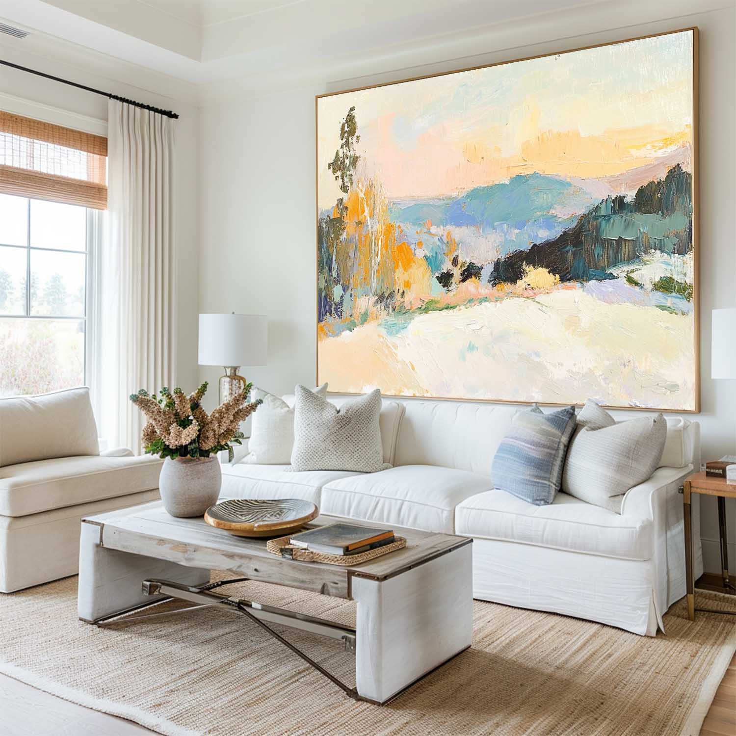 Modern Abstract Painting ABAH175 - Neutralighting