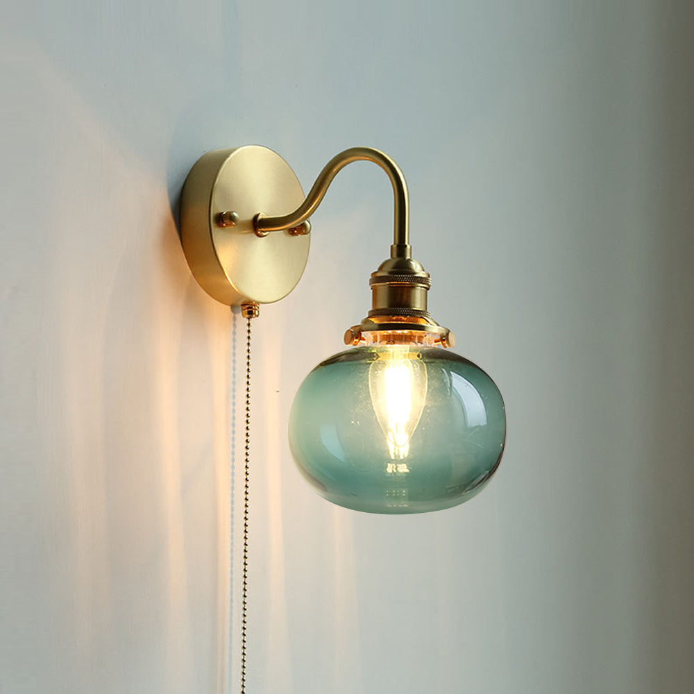 June Vintage Glass Wall Lamp - Neutralighting