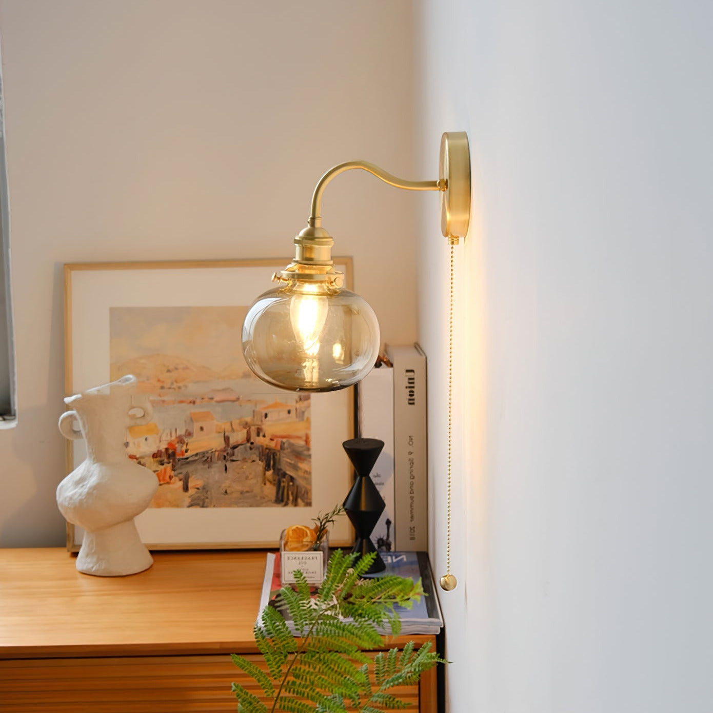 June Vintage Glass Wall Lamp - Neutralighting