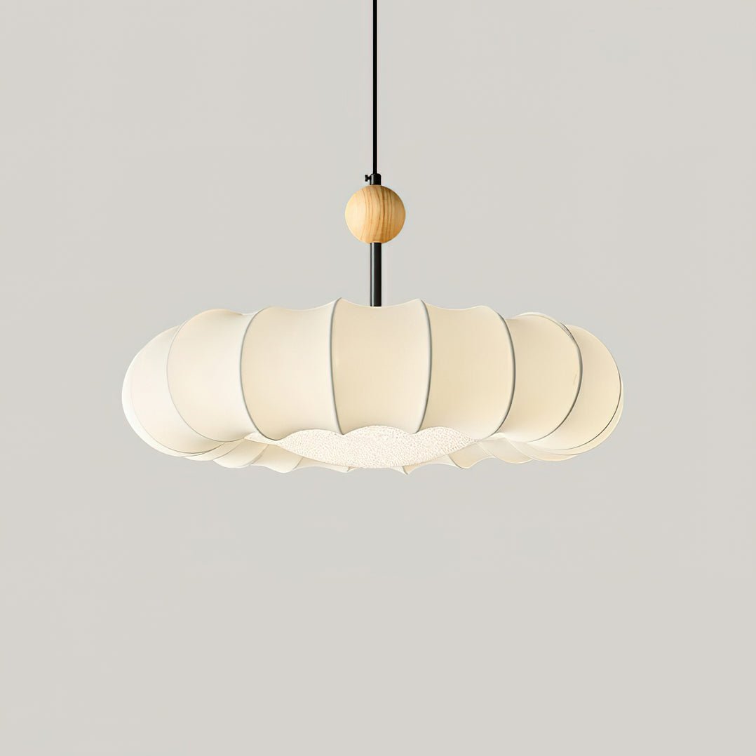 Reyna Veil Pendant Light Fabric - Neutralighting