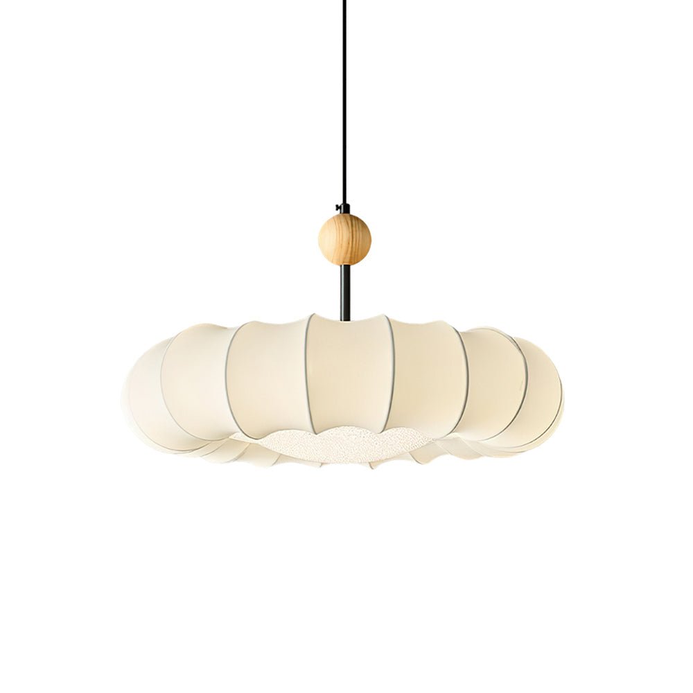 Reyna Veil Pendant Light Fabric - Neutralighting