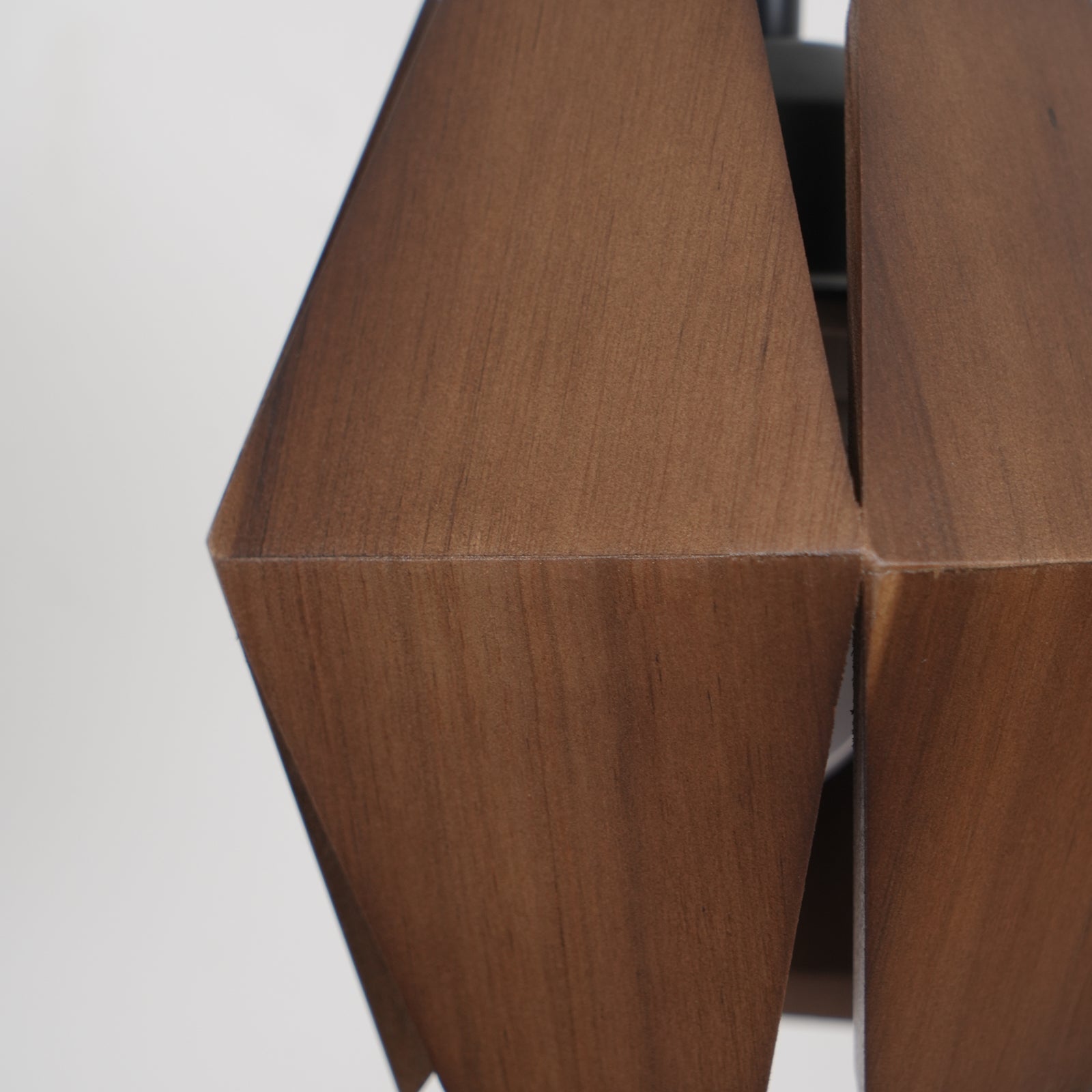 Wall Lamp Geometric Wood Shade Warm Glow Nordic Minimalist Accent - Neutralighting