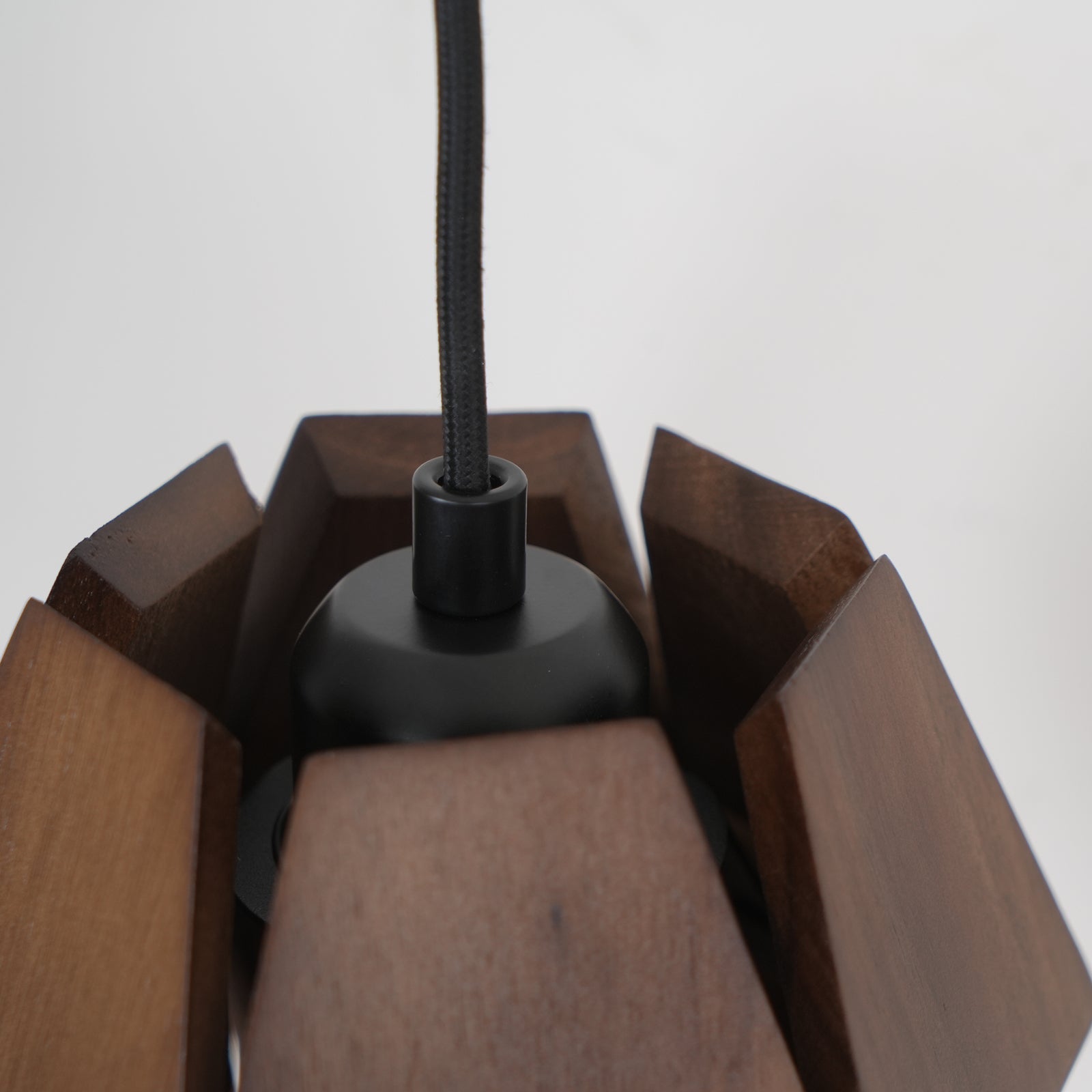 Wall Lamp Geometric Wood Shade Warm Glow Nordic Minimalist Accent - Neutralighting
