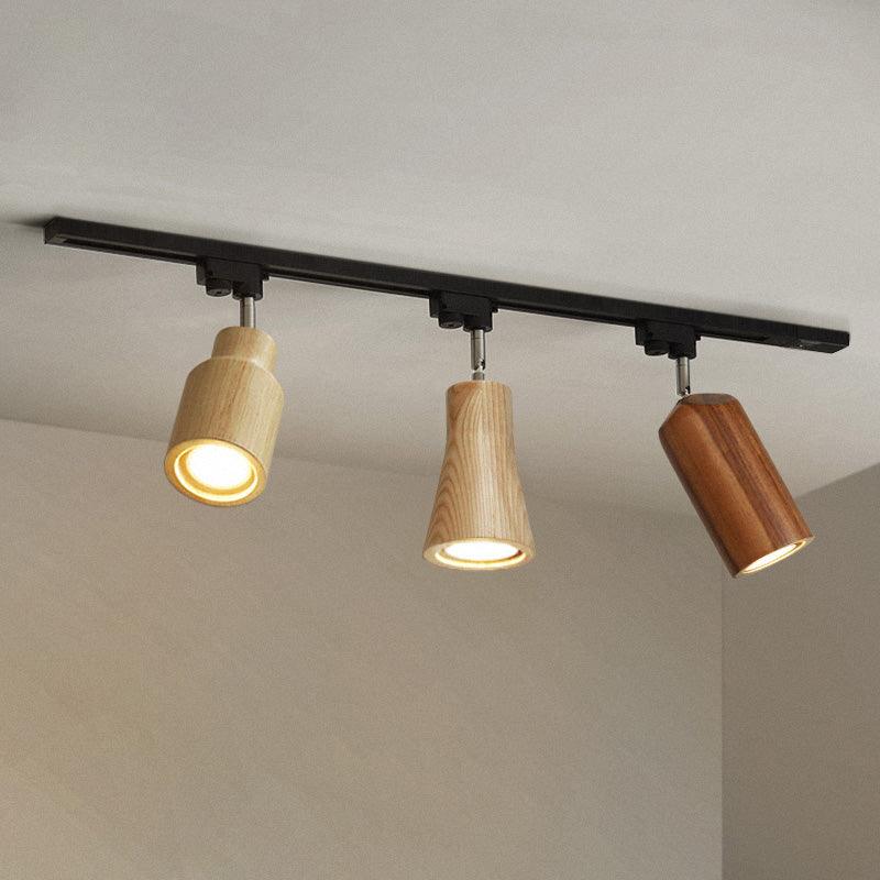 Finn Wood Track Ceiling Light Spotlight - Neutralighting