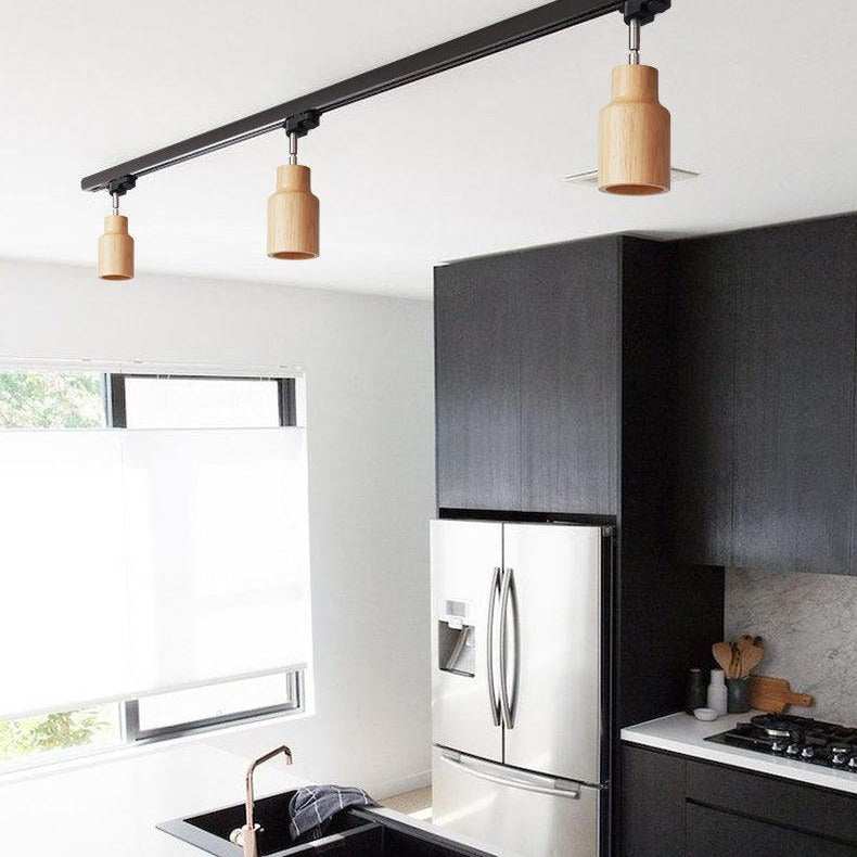 Finn Wood Track Ceiling Light Spotlight - Neutralighting