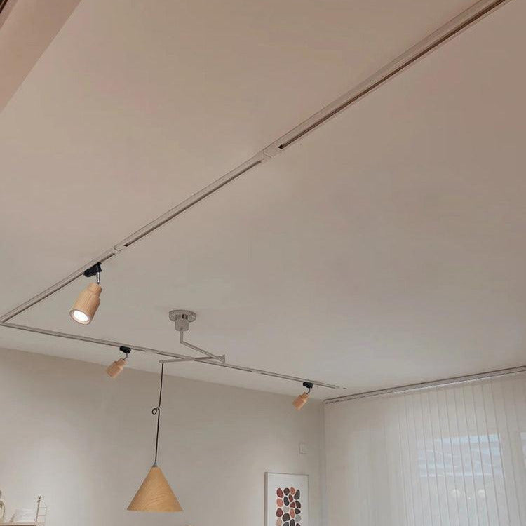 Finn Wood Track Ceiling Light Spotlight - Neutralighting