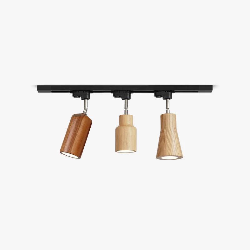 Finn Wood Track Ceiling Light Spotlight - Neutralighting