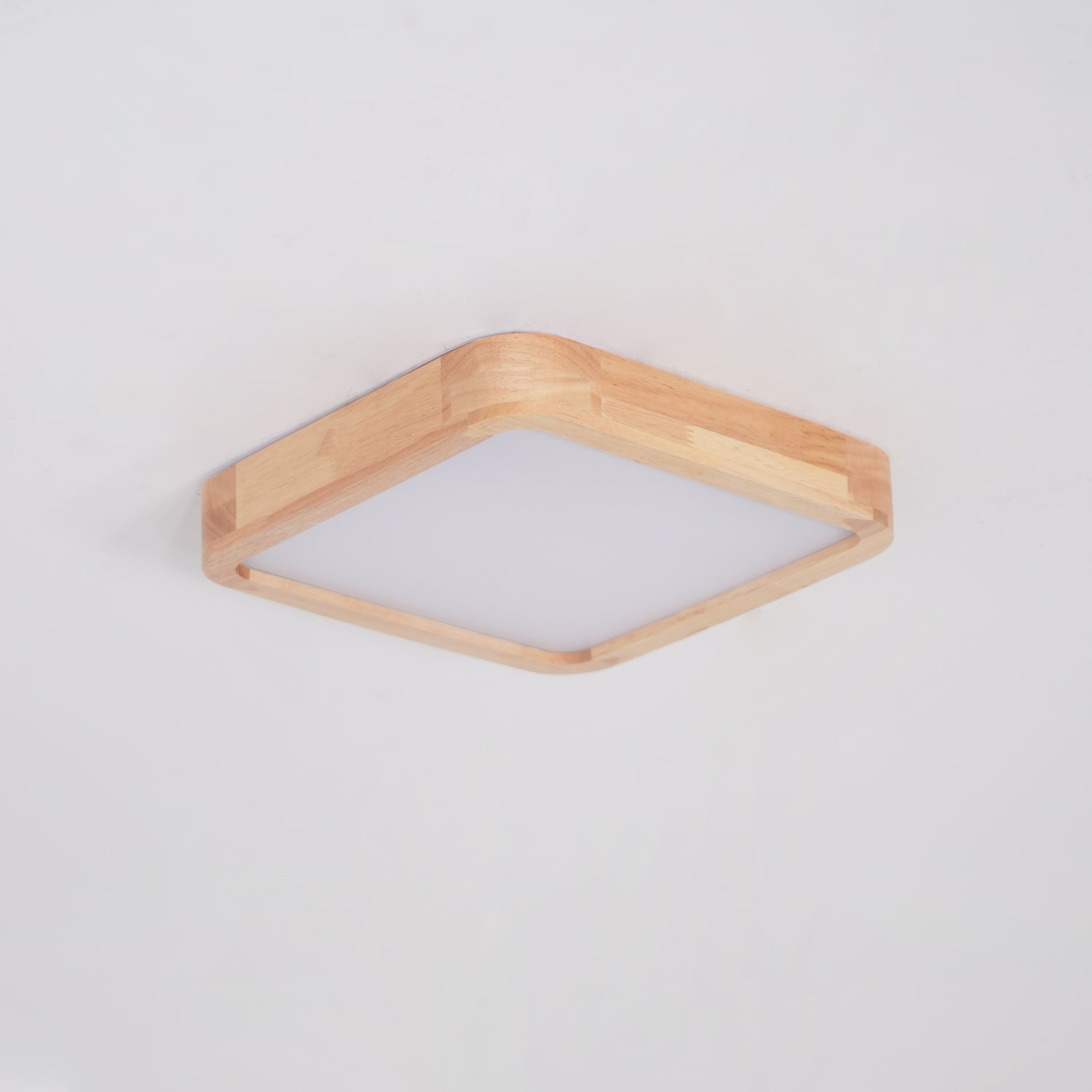 Hano Wooden Geometric Ceiling Light - Neutralighting