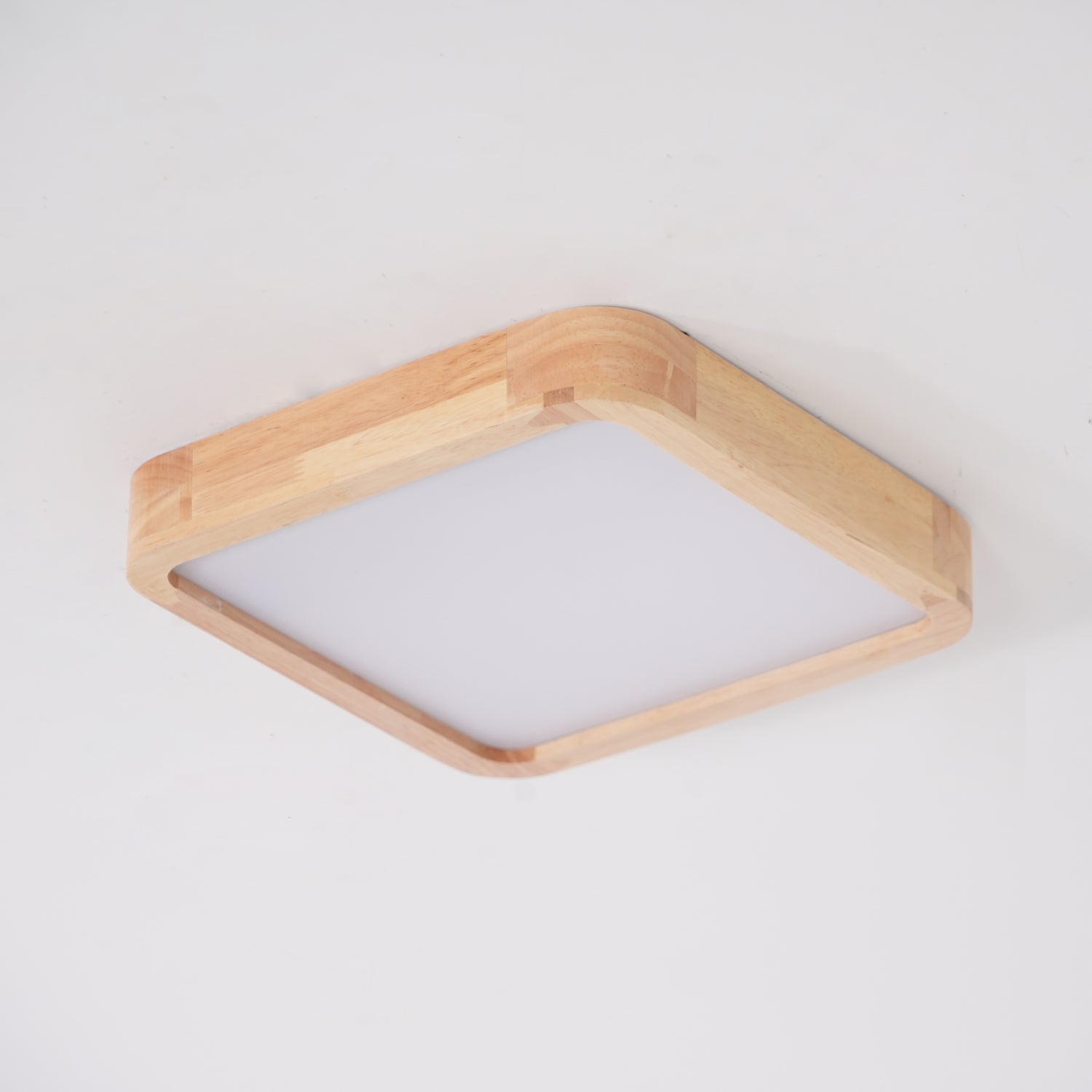 Hano Wooden Geometric Ceiling Light - Neutralighting