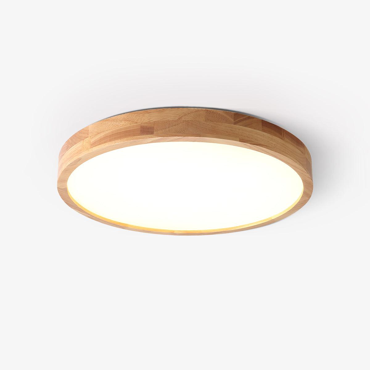 Hano Wooden Geometric Ceiling Light - Neutralighting
