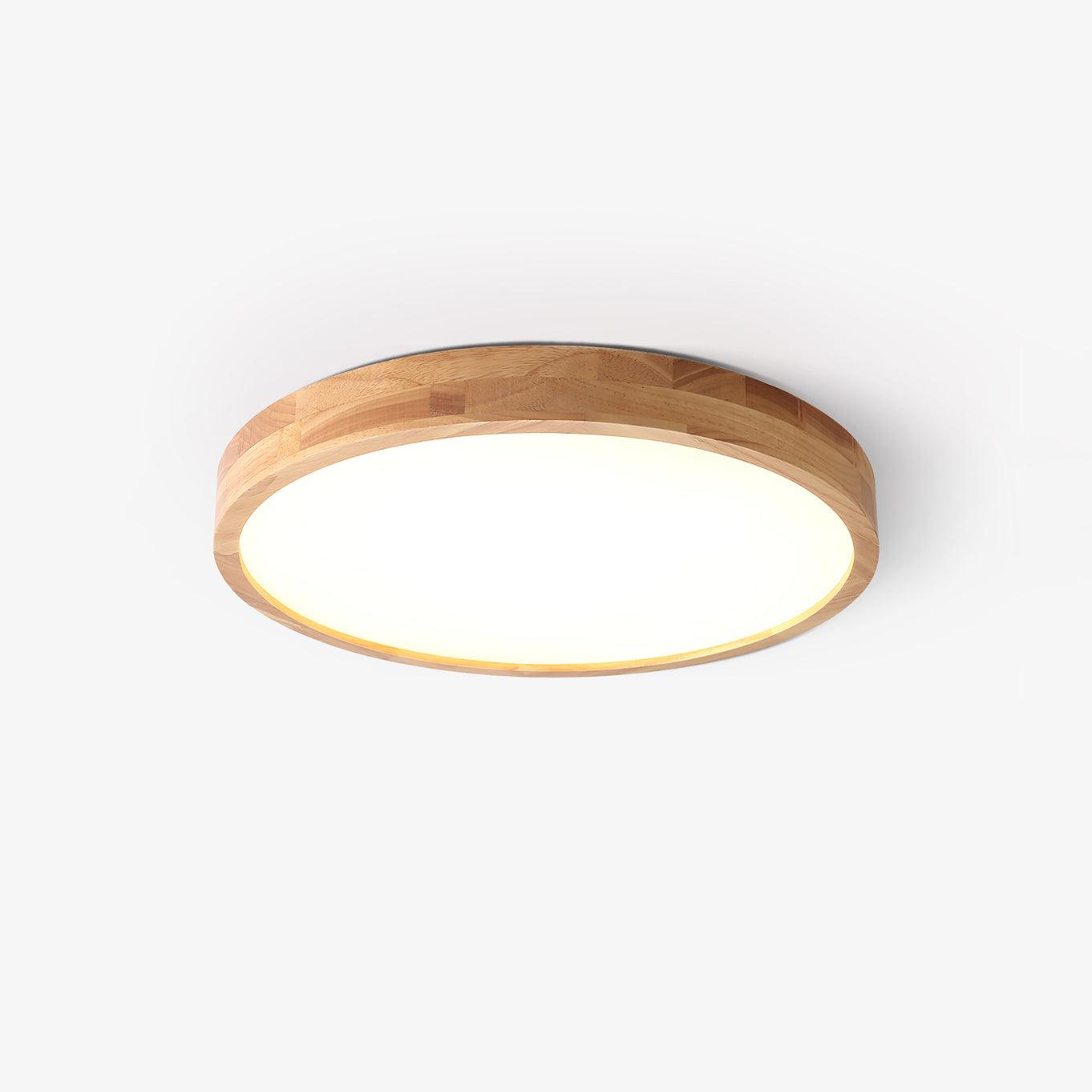 Hano Wooden Geometric Ceiling Light - Neutralighting