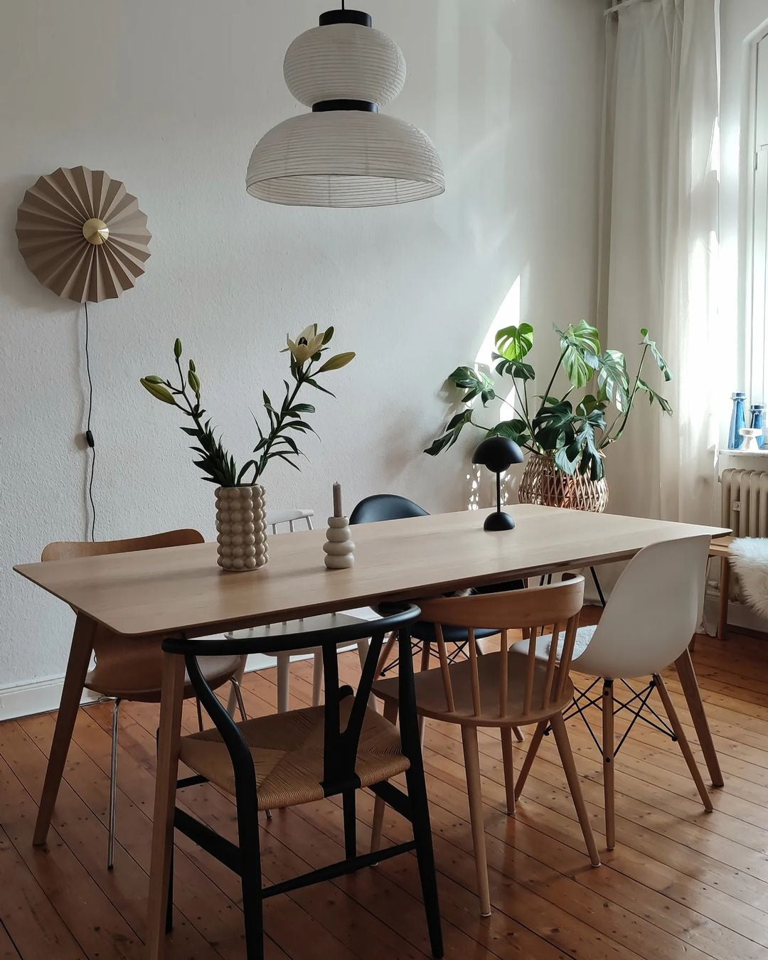 Handcrafted Xuan Paper Hanging Lamp