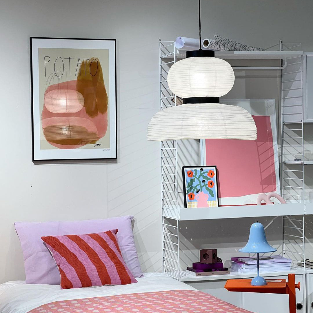 Handcrafted Xuan Paper Hanging Lamp